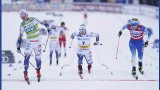 Womens Sprint C Final Falun 2021 Svahn Linn Lampic Anamarija Sundlig Jonna [upl. by Irik]