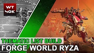 Thematic List Build Forge World Ryza [upl. by Donn]