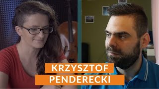 KRZYSZTOF PENDERECKI  rozmowy bez kawy cz 1 [upl. by Dranoc]