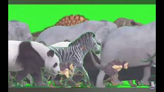 funny jumanji stampede green screen fast 8x [upl. by Bobbye]