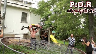 Shane Mercer vs Kamikaze  POR Wrestling Deathmatch [upl. by Rehtaeh]