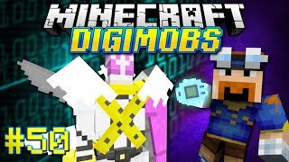 Minecraft DIGIMOBS EP 50  The Hope of MagnaAngemon [upl. by Llenahs]