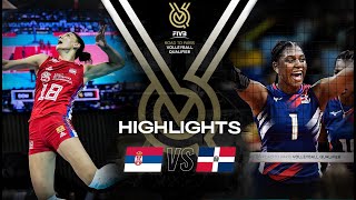 🇷🇸 SRB vs 🇩🇴 DOM  Highlights  Womens OQT 2023 [upl. by Ifen]