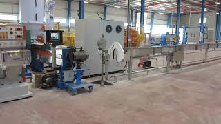 AEXT120 Cable Jacket Extruder Line [upl. by Bethina]