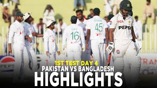 Full Highlights  Pakistan vs Bangladesh  1st Test Day 4 2024  PCB  M8A1K [upl. by Ynneb]