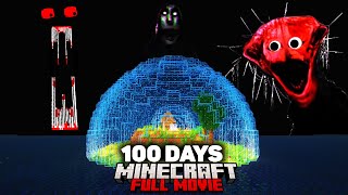 Surviving 100 Days of Minecrafts Most Disturbing Mods FULL MOVIE [upl. by Rafaelle]