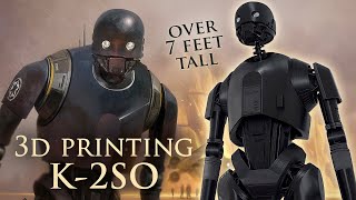 The Biggest 3D Print Ive Ever Made  Life Size K2SO [upl. by Naux]