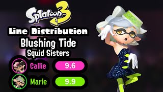 Squid Sisters  Blushing Tide  Line Distribution Splatoon 3 [upl. by Lrigybab660]