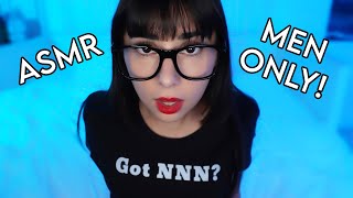 ASMR MEN ONLY 👀 barber shop shave haircut roleplay for sleep girlfriend massage gf rp [upl. by Anicnarf]