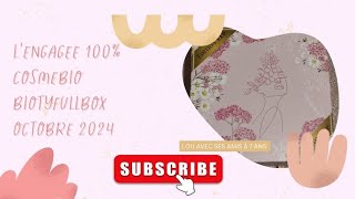 unboxing LENGAGEE 100 COSMEBIO BiotyfullboxFranceOctobre 2024 boxbio fullsize boxaddict [upl. by Relyt302]