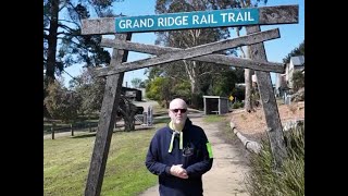 Grand Ridge Rail Trail  Mirboo North to Boolara [upl. by Sapphera]