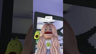 WHEN YOUNGEST SIBLING IS TOO DUMB TO POOP 🤣💀 adoptme roblox robloxshorts [upl. by Anaugal]