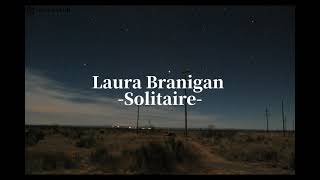 Laura Branigan – Solitaire Lyrics Video [upl. by Dagnah]