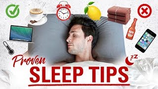 Proven Sleep Tips  How to Fall Asleep Faster  Doctor Mike [upl. by Tricia]