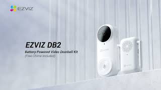 EZVIZ DB2  Reliable frontdoor protection in 2K resolution [upl. by Todhunter]