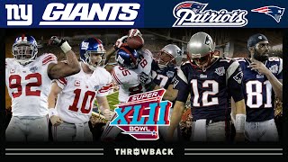 The Greatest NFL Upset Giants vs Patriots Super Bowl 42 [upl. by Kinnon594]