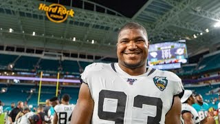 Calais Campbell  Teach Tape  The Scouting Combine [upl. by Eldrida963]