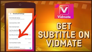 How to Get Subtitles in Vidmate 2023 [upl. by Ynoble772]