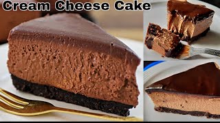 சீஸ் கேக் Chocolate Cheese Cake Recipe TamilNo bake Chocolate Cheese Cake without gelatin90kk [upl. by Siclari]