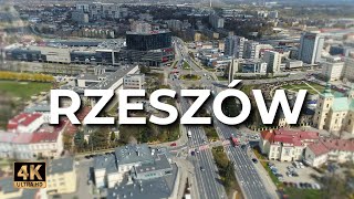 Rzeszów z drona  LECE W MIASTO™ 4k [upl. by Nylatsirhc]