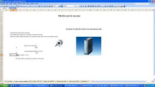 Siemens Step 7 FM350 card encoder [upl. by Kancler]