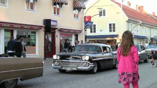 Cruising Borgholm 3 Road Rebels 20110521 [upl. by Ahsenit]