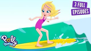 Polly Pocket Full Episodes  Top Adventures w Polly amp Friends 1 HR 🌈Compilation  Kids Movies [upl. by Epperson]