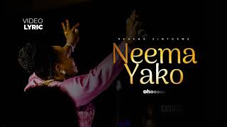 Rehema Simfukwe  Neema Yako Official Video Lyric [upl. by Cyna]