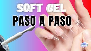 Cómo colocaraplicar uñas soft gel o apres gel paso a paso tips completos [upl. by Gimble831]