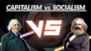 CAPITALISM vs SOCIALISM  Difference Between Capitalism and Socialism [upl. by Kendal]