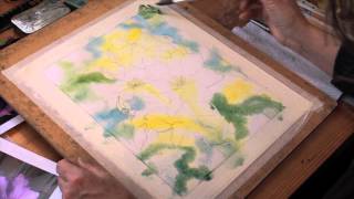 Clematis Watercolour Tutorial Part 3  First wash [upl. by Adas291]