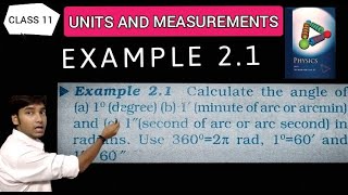 Example 21 physics NCERT solution class 11 chapter 2 units and measurements [upl. by Eittod380]