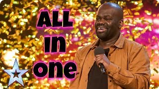 Daliso Chaponda  3rd Place  Full Auditions  Britains Got Talent 2017  Plus results [upl. by Pascoe856]