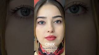 Claro Onix 🩶Turmalin Grisi lens renklilens clarolens beauty makeup lens lashes renklilens [upl. by Michelina]