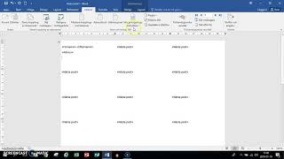 Word  skriv ut etiketter [upl. by Eilrahc]