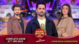 Laraib Khalid And Zarnab Fatima In Game Show Aisay Chalay Ga  Complete Show  Danish Taimoor Show [upl. by Hephzipa]