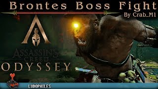 Assassins Creed Odyssey  Brontes  The Thunderer Boss Fight [upl. by Leik]