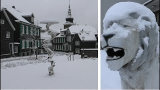 Winter in Lennep  The Snow Must Go On Remscheid Germany January 2024 ❄⛄❄ [upl. by Linker762]