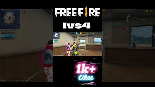 ff 1vs4 clutches 👀⚡️freefire freefireclips foryou viralshorts BHUVNEFF [upl. by Desdemona]