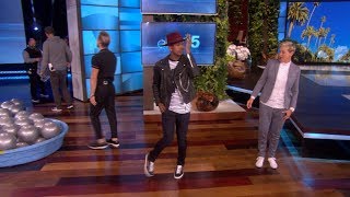 Exclusive Ellen Breaks It Down with NeYo and Derek Hough [upl. by Steep114]