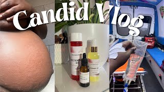 Candid Vlog Unexpected Turn Of Events  Pregnancy Rash  Babyshower amp Photoshoot Preps  New Skinca [upl. by Bruce422]