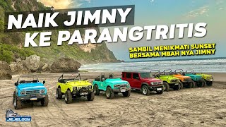 JALAN2 NAIK JIMNY KE JOGJA SAMBIL MERASAKAN JEEP WISATA PARANGTRITIS COCOK BUAT JIMNY CHALLENGE [upl. by Surtemed]