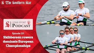 Medals for Paul ODonovan Fintan McCarthy amp Emily Hegarty as Skibb rowers dominate Euro Champs [upl. by Notselrahc]