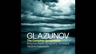 Glazunov  Symphony No 5 Fedoseyev  Moscow RTVSO [upl. by Olson704]