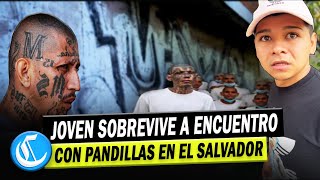 Joven SE SALVA DE MILAGRO de las pandillas en El Salvador [upl. by Latrena]