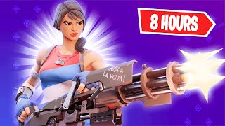 Playing Arena for 8 hours STRAIGHT in Champions League Fortnite Battle Royale [upl. by Eelatsyrc]