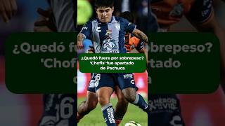 Chofis López es apartado de Pachuca laafición futbol [upl. by Neenej701]