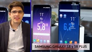 Samsung Galaxy S8 y Galaxy S8 Plus  Características Diseño y Precio en español [upl. by Errot]