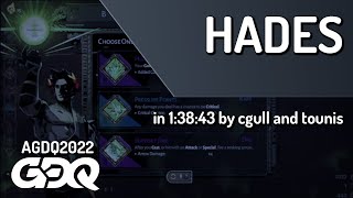 Hades by cgull and tounis in 13843  AGDQ 2022 Online [upl. by Eiramlirpa412]