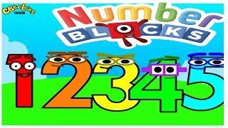 NumberBlocks Intro But The Numerator Numbers Version Theme Song [upl. by Kassab]